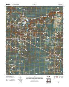 Acme North Carolina Historical topographic map, 1:24000 scale, 7.5 X 7.5 Minute, Year 2010