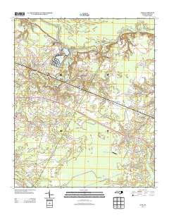 Acme North Carolina Historical topographic map, 1:24000 scale, 7.5 X 7.5 Minute, Year 2013
