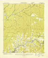 Addie North Carolina Historical topographic map, 1:24000 scale, 7.5 X 7.5 Minute, Year 1935