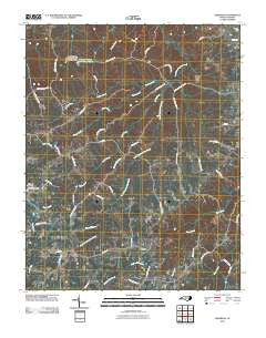 Anderson North Carolina Historical topographic map, 1:24000 scale, 7.5 X 7.5 Minute, Year 2010