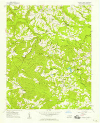 Anderson Creek North Carolina Historical topographic map, 1:24000 scale, 7.5 X 7.5 Minute, Year 1956