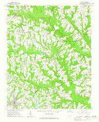 Angier North Carolina Historical topographic map, 1:24000 scale, 7.5 X 7.5 Minute, Year 1964