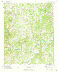 Aquadale North Carolina Historical topographic map, 1:24000 scale, 7.5 X 7.5 Minute, Year 1971