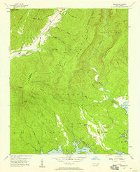 Ashford North Carolina Historical topographic map, 1:24000 scale, 7.5 X 7.5 Minute, Year 1956