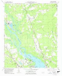 Askin North Carolina Historical topographic map, 1:24000 scale, 7.5 X 7.5 Minute, Year 1978