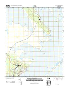 Atlantic North Carolina Historical topographic map, 1:24000 scale, 7.5 X 7.5 Minute, Year 2013