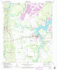 Aurora North Carolina Historical topographic map, 1:24000 scale, 7.5 X 7.5 Minute, Year 1950