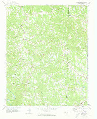 Ayersville North Carolina Historical topographic map, 1:24000 scale, 7.5 X 7.5 Minute, Year 1971