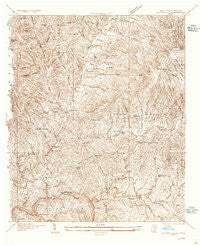 Bakersville North Carolina Historical topographic map, 1:24000 scale, 7.5 X 7.5 Minute, Year 1934