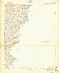 Baldwin Gap North Carolina Historical topographic map, 1:24000 scale, 7.5 X 7.5 Minute, Year 1939