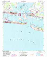 Beaufort North Carolina Historical topographic map, 1:24000 scale, 7.5 X 7.5 Minute, Year 1949
