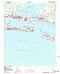 Beaufort North Carolina Historical topographic map, 1:24000 scale, 7.5 X 7.5 Minute, Year 1949
