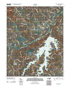 Belews Lake North Carolina Historical topographic map, 1:24000 scale, 7.5 X 7.5 Minute, Year 2010