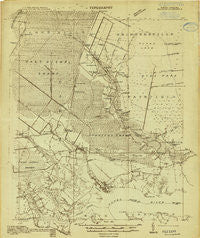 Belhaven North Carolina Historical topographic map, 1:48000 scale, 15 X 15 Minute, Year 1914