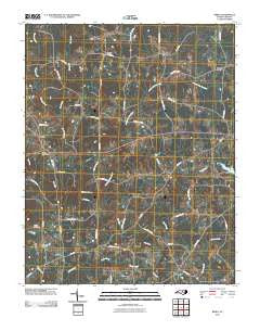 Berea North Carolina Historical topographic map, 1:24000 scale, 7.5 X 7.5 Minute, Year 2010
