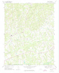 Bethany North Carolina Historical topographic map, 1:24000 scale, 7.5 X 7.5 Minute, Year 1971