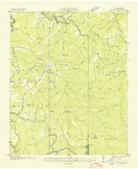 Big Ridge North Carolina Historical topographic map, 1:24000 scale, 7.5 X 7.5 Minute, Year 1935