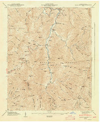 Black Brothers North Carolina Historical topographic map, 1:24000 scale, 7.5 X 7.5 Minute, Year 1947