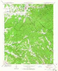 Black Mountain North Carolina Historical topographic map, 1:24000 scale, 7.5 X 7.5 Minute, Year 1941