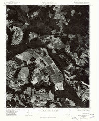 Boones Crossroads North Carolina Historical topographic map, 1:24000 scale, 7.5 X 7.5 Minute, Year 1977