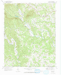 Bottom North Carolina Historical topographic map, 1:24000 scale, 7.5 X 7.5 Minute, Year 1971
