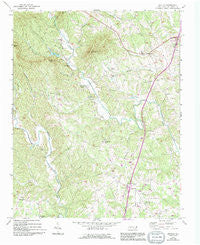 Bottom North Carolina Historical topographic map, 1:24000 scale, 7.5 X 7.5 Minute, Year 1971