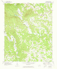 Bottom North Carolina Historical topographic map, 1:24000 scale, 7.5 X 7.5 Minute, Year 1971