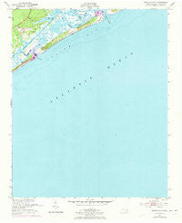 Browns Inlet North Carolina Historical topographic map, 1:24000 scale, 7.5 X 7.5 Minute, Year 1952