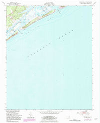 Browns Inlet North Carolina Historical topographic map, 1:24000 scale, 7.5 X 7.5 Minute, Year 1952