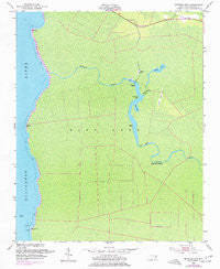 Buffalo City North Carolina Historical topographic map, 1:24000 scale, 7.5 X 7.5 Minute, Year 1953