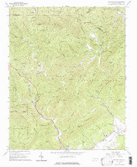 Buffalo Cove North Carolina Historical topographic map, 1:24000 scale, 7.5 X 7.5 Minute, Year 1967