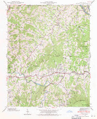 Burnsville North Carolina Historical topographic map, 1:24000 scale, 7.5 X 7.5 Minute, Year 1939