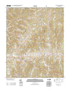 Burnsville North Carolina Historical topographic map, 1:24000 scale, 7.5 X 7.5 Minute, Year 2013