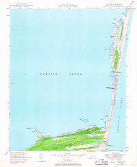 Buxton North Carolina Historical topographic map, 1:24000 scale, 7.5 X 7.5 Minute, Year 1948