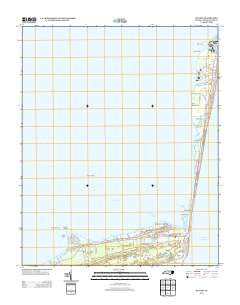 Buxton North Carolina Historical topographic map, 1:24000 scale, 7.5 X 7.5 Minute, Year 2013