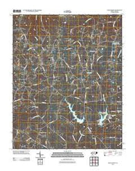 Cedar Grove North Carolina Historical topographic map, 1:24000 scale, 7.5 X 7.5 Minute, Year 2011