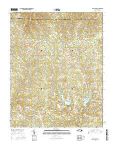 Cedar Grove North Carolina Current topographic map, 1:24000 scale, 7.5 X 7.5 Minute, Year 2016