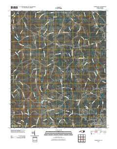 Cherryville North Carolina Historical topographic map, 1:24000 scale, 7.5 X 7.5 Minute, Year 2010