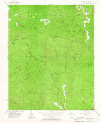 Chestnut Mtn. North Carolina Historical topographic map, 1:24000 scale, 7.5 X 7.5 Minute, Year 1956