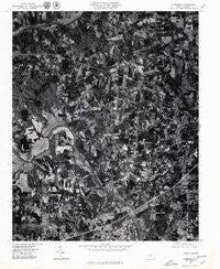 Clemmons North Carolina Historical topographic map, 1:24000 scale, 7.5 X 7.5 Minute, Year 1977