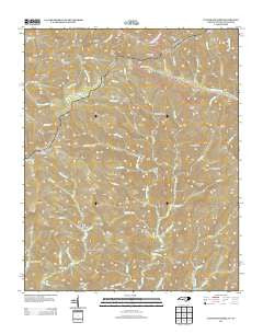 Clingmans Dome North Carolina Historical topographic map, 1:24000 scale, 7.5 X 7.5 Minute, Year 2013