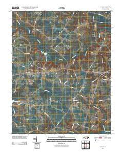 Conway North Carolina Historical topographic map, 1:24000 scale, 7.5 X 7.5 Minute, Year 2010