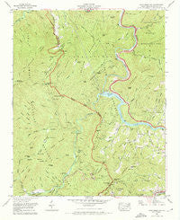 Cove Creek Gap North Carolina Historical topographic map, 1:24000 scale, 7.5 X 7.5 Minute, Year 1967