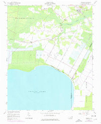 Creswell North Carolina Historical topographic map, 1:24000 scale, 7.5 X 7.5 Minute, Year 1954