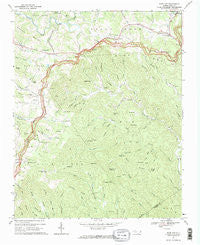 Deep Gap North Carolina Historical topographic map, 1:24000 scale, 7.5 X 7.5 Minute, Year 1967