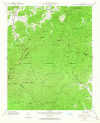 Dunsmore Mountain North Carolina Historical topographic map, 1:24000 scale, 7.5 X 7.5 Minute, Year 1942