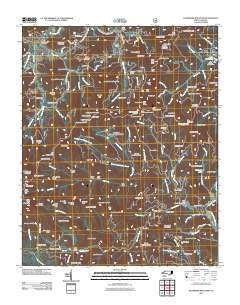 Dunsmore Mountain North Carolina Historical topographic map, 1:24000 scale, 7.5 X 7.5 Minute, Year 2011