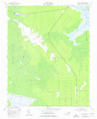 East Lake SE North Carolina Historical topographic map, 1:24000 scale, 7.5 X 7.5 Minute, Year 1953