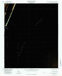 East Of Carolina Beach North Carolina Historical topographic map, 1:24000 scale, 7.5 X 7.5 Minute, Year 1980