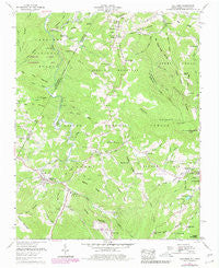 Elk Park North Carolina Historical topographic map, 1:24000 scale, 7.5 X 7.5 Minute, Year 1960
